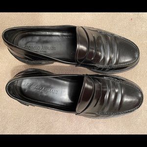 Men’s Giorgio Armani Penny Loafers